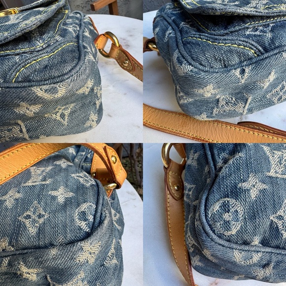 Louis Vuitton Monogram Denim Camera Bag Crossbody - Picture 15 of 16
